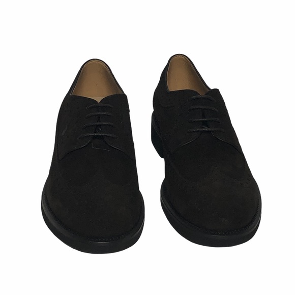 FLASH SALE!! NEW Tod's Mens or Womens Dark Brown Suede Oxfords - Picture 2 of 15